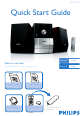 Philips MCM204/05 Quick Start Manual