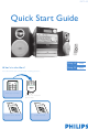 Philips MC145/05 Quick Start Manual
