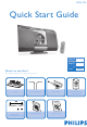 Philips MCM275/05B Quick Start Manual