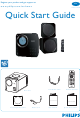 Philips MCM103B/12 Quick Start Manual