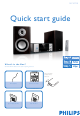 Philips MCM710/61 Quick Start Manual