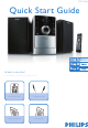 Philips MCM166/07 Quick Start Manual