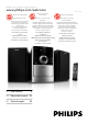 Philips MCM166/07 User Manual