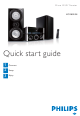 Philips MCD802/98 Quick Start Manual