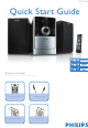 Philips MCM166/12 Quick Start Manual
