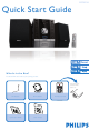 Philips MCM394/12 Quick Start Manual