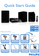Philips MCD179/58 Quick Start Manual