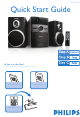 Philips MCM159/61 Quick Start Manual