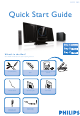 Philips MCD289/98 Quick Start Manual