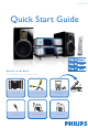Philips MCD716/58 Quick Start Manual