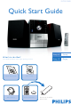 Philips MCM204B/61 Quick Start Manual