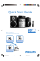 Philips MC147/98 Quick Start Manual