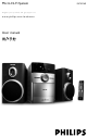 Philips MCM149/96 User Manual