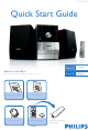 Philips MCM204/77 Quick Start Manual