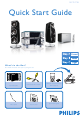 Philips MCD728/98 Quick Start Manual