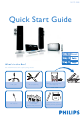 Philips MCD988/98 Quick Start Manual