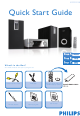 Philips MCD139B/79 Quick Start Manual