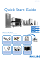 Philips MCD705/98 Quick Start Manual