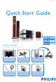 Philips MCD709/98 Quick Start Manual