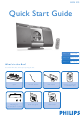 Philips MCM275/93 Quick Start Manual