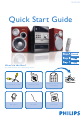 Philips MCD295/58 Quick Start Manual