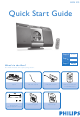 Philips MCM275/BK Quick Start Manual
