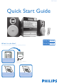 Philips MC145/12 Quick Start Manual