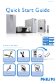 Philips MCD129/98 Quick Start Manual