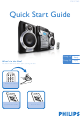 Philips FWC143/05 Quick Start Manual
