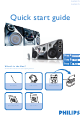 Philips FWM372/05 Quick Start Manual