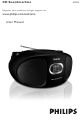 Philips AZ302/05 User Manual