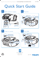 Philips AZ1834/73 Quick Start Manual