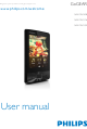 Philips SA4MUS08KF/97 User Manual