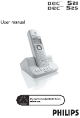 Philips DECT5252B/05 User Manual