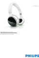 Philips SHB9001WT/00 User Manual