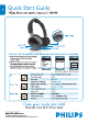Philips SHB9000/10 Quick Start Manual