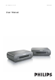 Philips SLV3100/05 User Manual