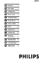 Philips SJM2305/10 User Manual