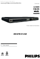 Philips DVP3520KX/78 User Manual