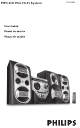 Philips FWM583/BK User Manual