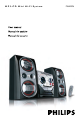 Philips FWM576/BK User Manual