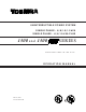 Toshiba 1500 Series Operation Manual