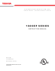 Toshiba 1600EP Series Instruction Manual