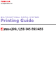Toshiba eStudio 205L Printing Manual