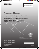 Toshiba TheaterWide 51HX94 Owner's Manual