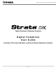 Toshiba Strata DK 2000-series User Manual