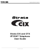 Toshiba Strata DKT User Manual