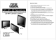 Tote Vision LCD-1212T Owner's Manual & Installation Manual