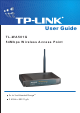 TP-Link TL-WA501G User Manual