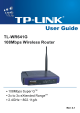 TP-Link TL-WR641G User Manual